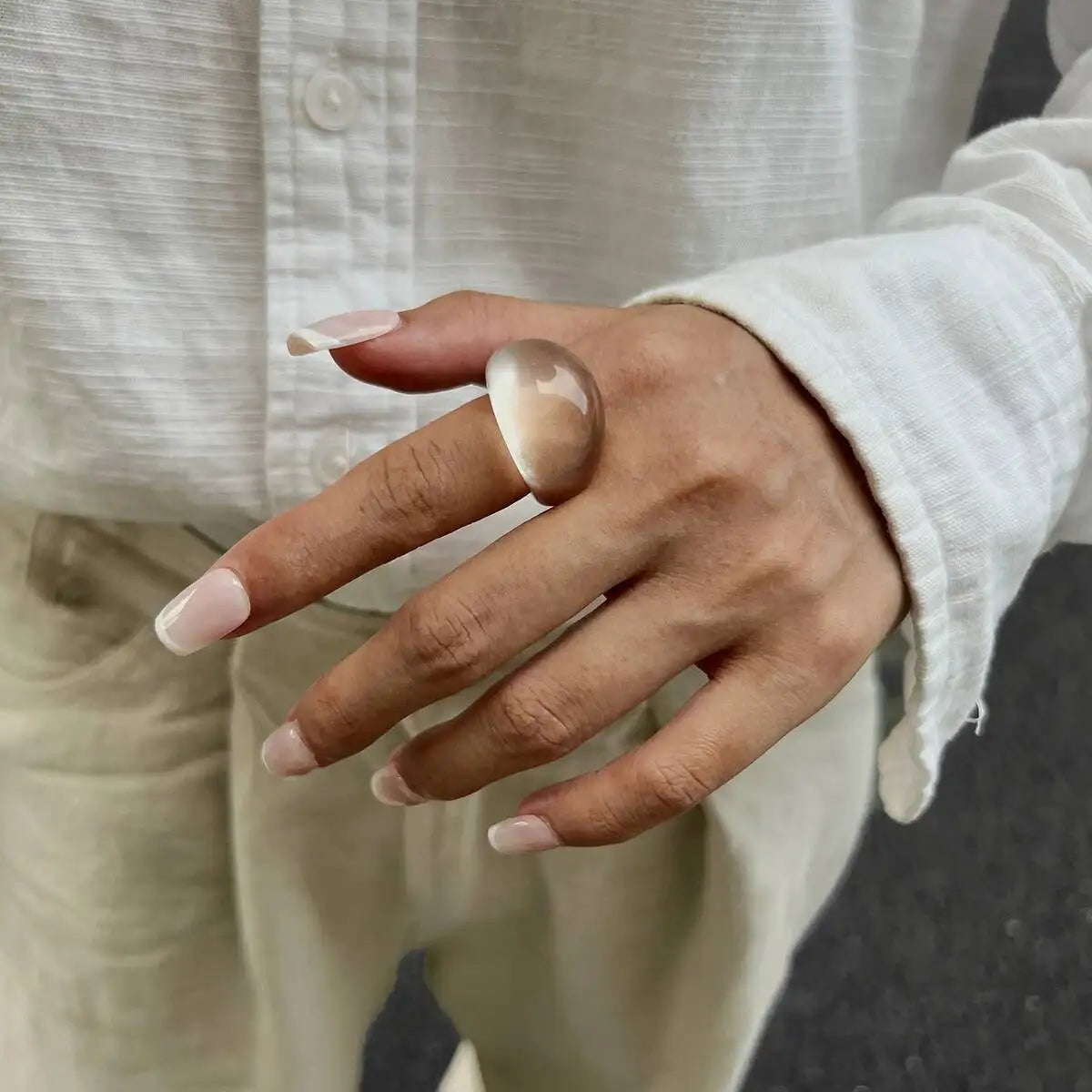 NeoGlow Rings (size 7.5) - 5 colors - Hello Baabs LLC 