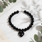 Noir Amour Necklace - Hello Baabs