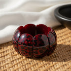 Noir Prowl Leopard Stretch Bracelet - 7 colors - Hello Baabs LLC 