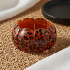 Noir Prowl Leopard Stretch Bracelet - 7 colors - Hello Baabs LLC 