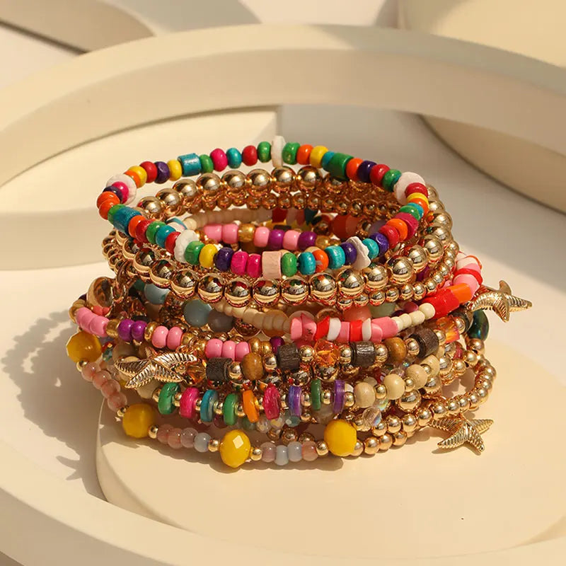 Nomad Waves 18pc Bracelet Set - Hello Baabs LLC 