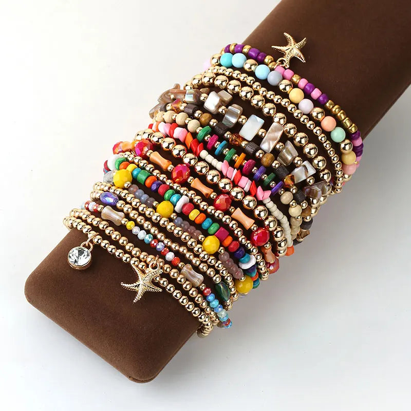Nomad Waves 18pc Bracelet Set - Hello Baabs LLC 