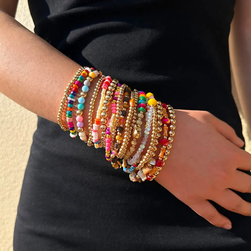 Nomad Waves 18pc Bracelet Set - Hello Baabs LLC 