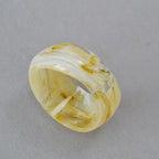 Obsidian Wave Bangle SMALL (2.48" diameter) - 5 colors - Hello Baabs LLC 