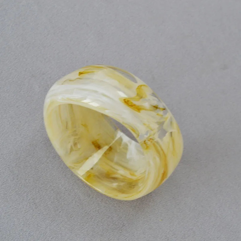 Obsidian Wave Bangle SMALL (2.48" diameter) - 5 colors - Hello Baabs LLC 