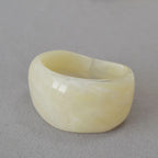 Obsidian Wave Bangle SMALL (2.48" diameter) - 5 colors - Hello Baabs LLC 