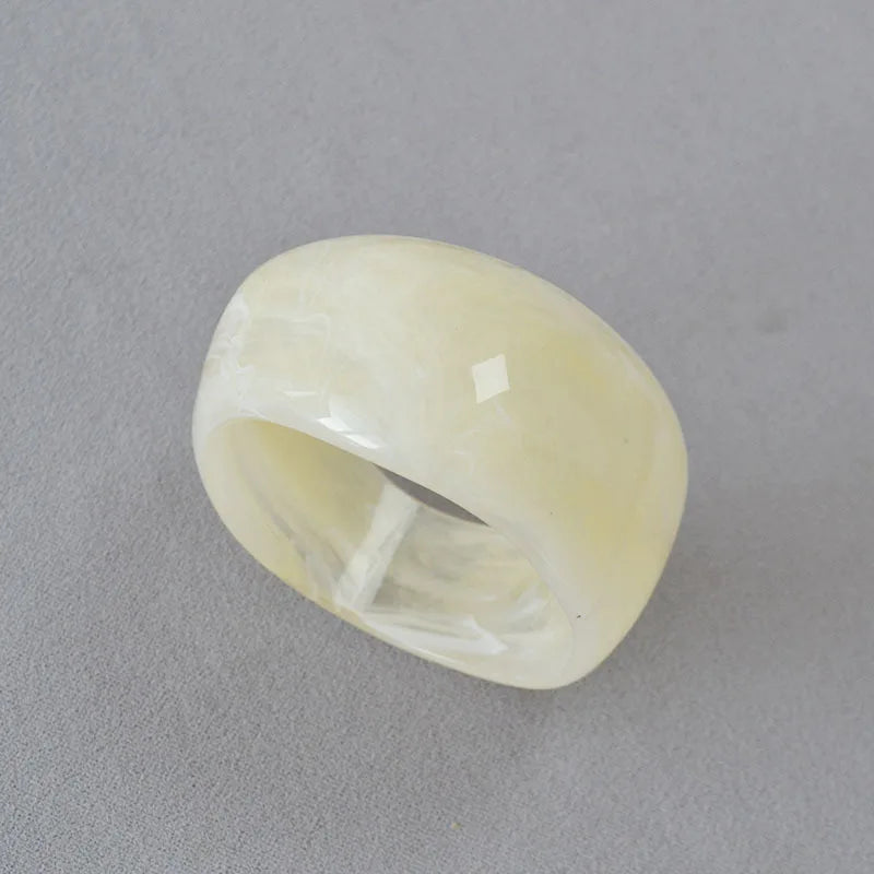 Obsidian Wave Bangle SMALL (2.48" diameter) - 5 colors - Hello Baabs LLC 