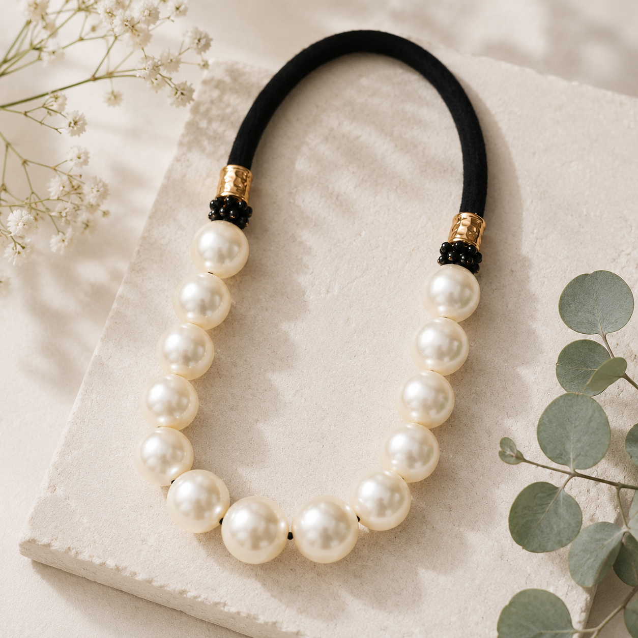Ocean Glow Long Necklace - Hello Baabs