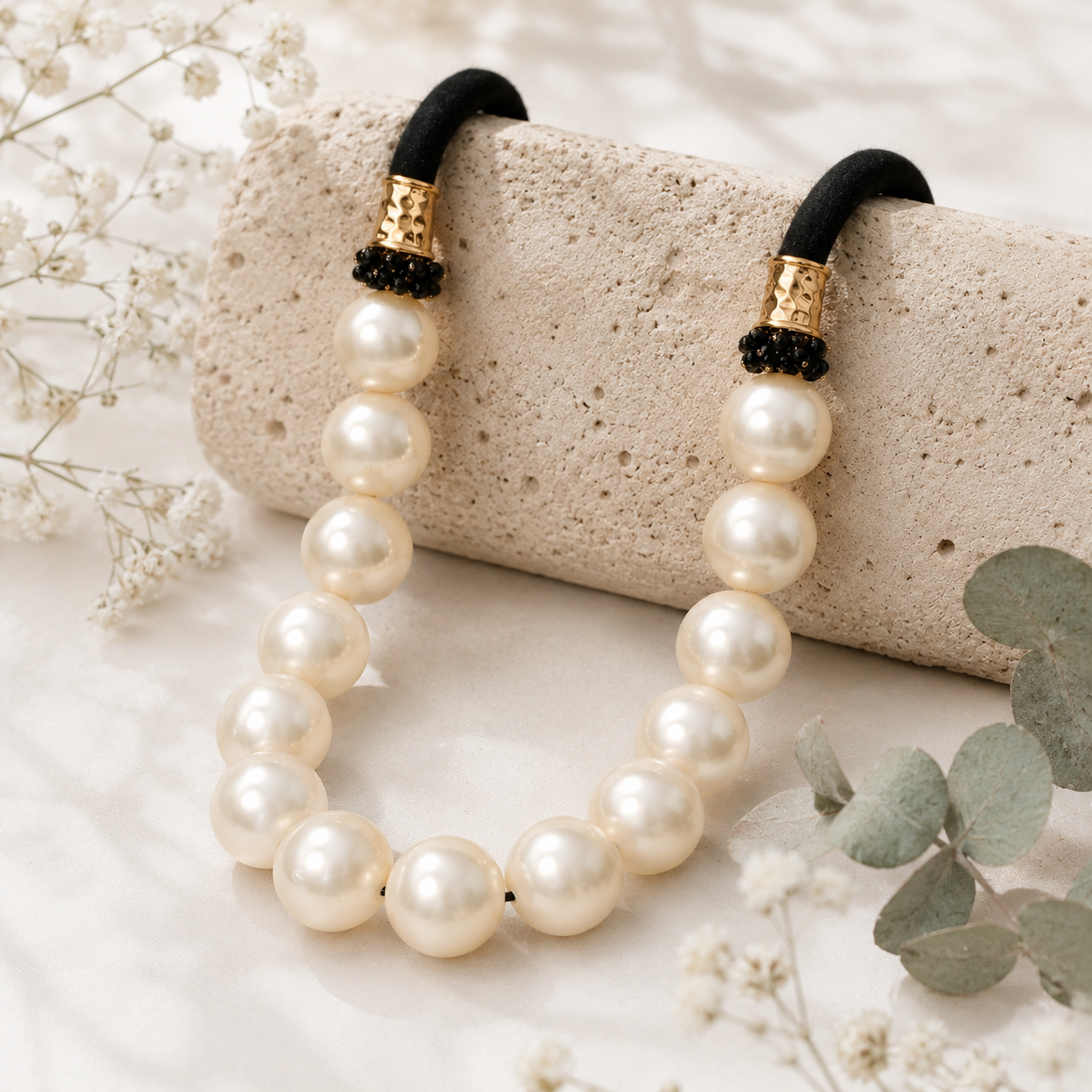 Ocean Glow Long Necklace - Hello Baabs
