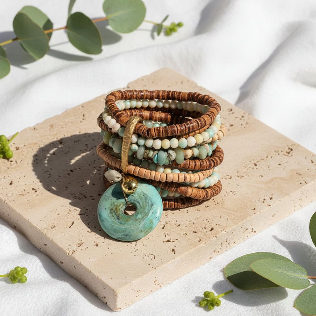Ocean Market Stack Bracelet - Hello Baabs
