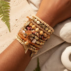 Ocean Star Bracelet Stack - Hello Baabs