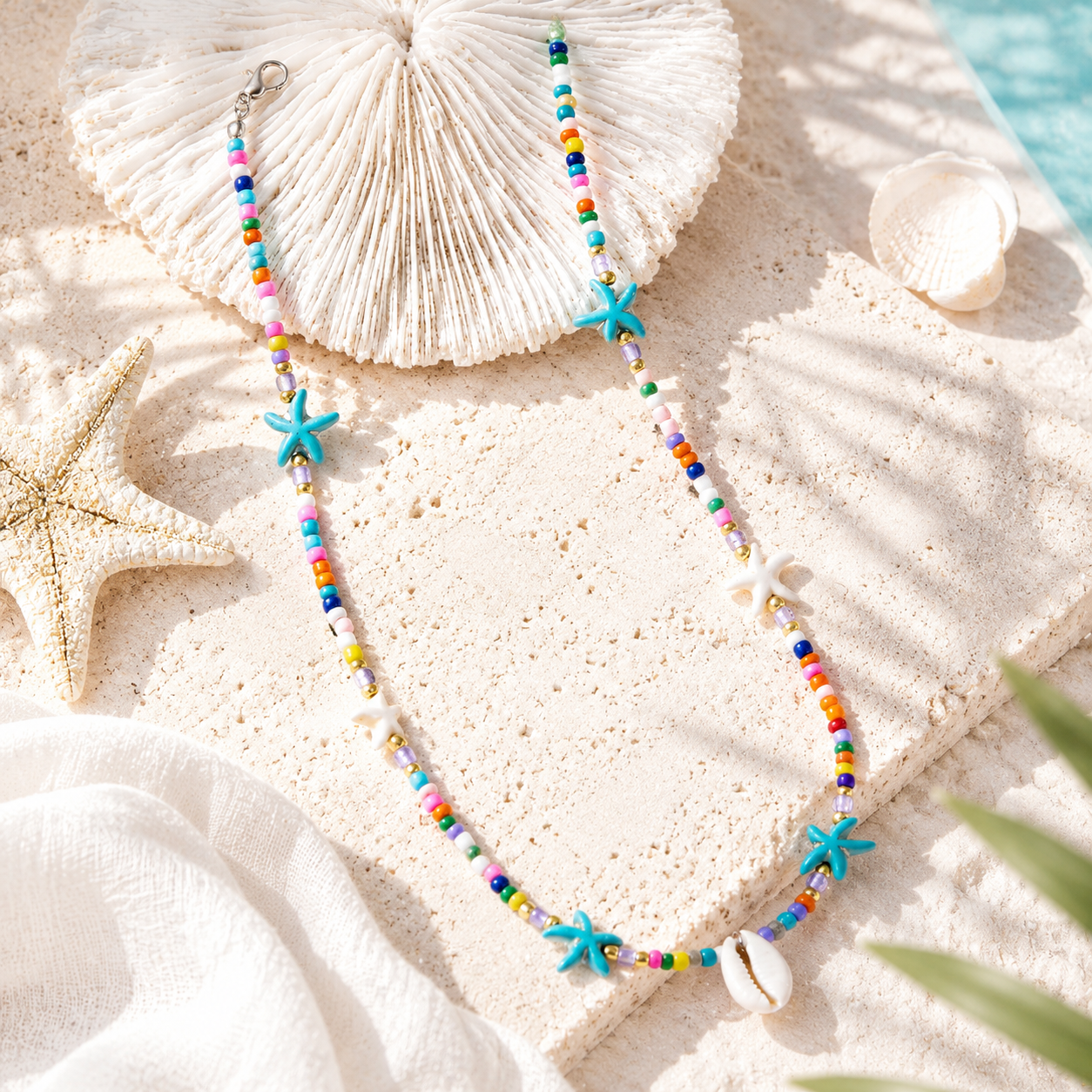 Ocean Whimsy Necklace - 4 colors - Hello Baabs