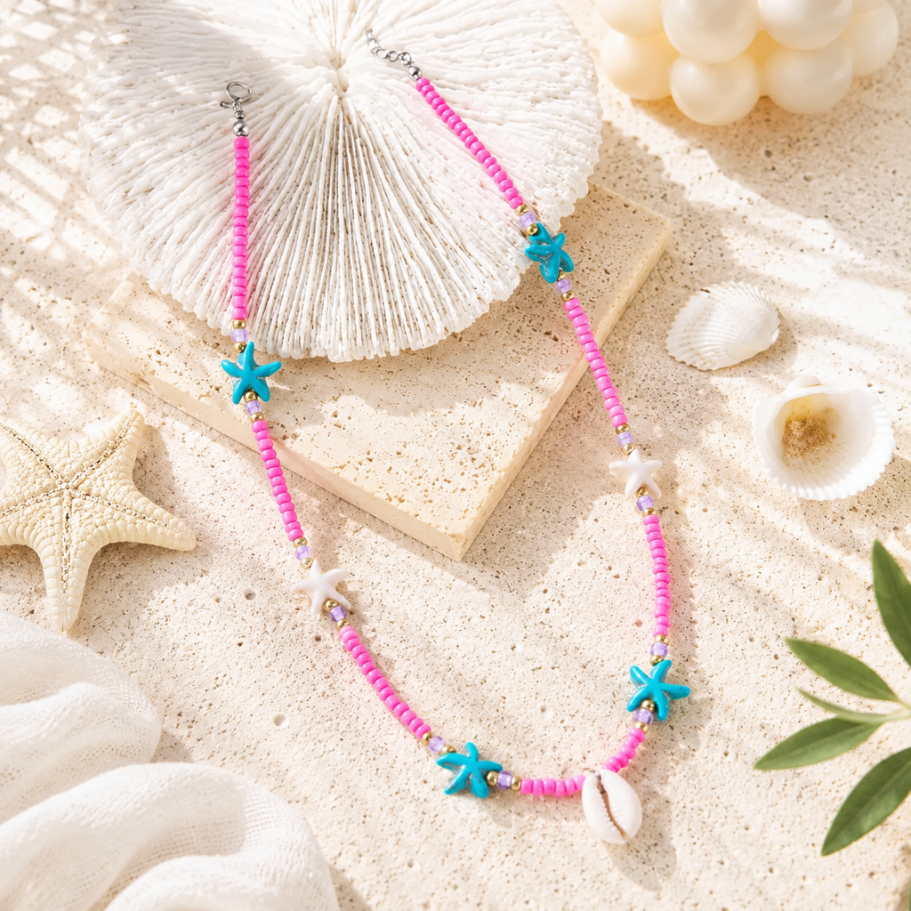 Ocean Whimsy Necklace - 4 colors - Hello Baabs