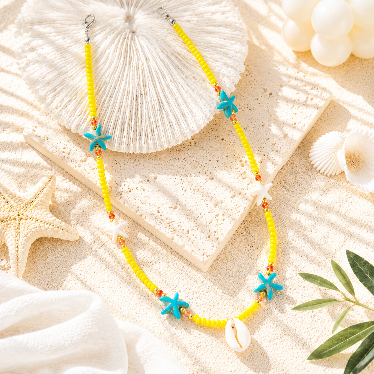 Ocean Whimsy Necklace - 4 colors - Hello Baabs