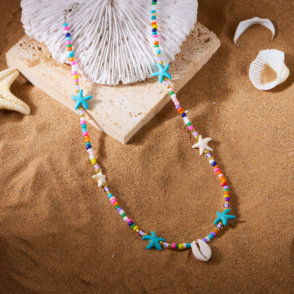 Ocean Whimsy Necklace - 4 colors - Hello Baabs LLC 