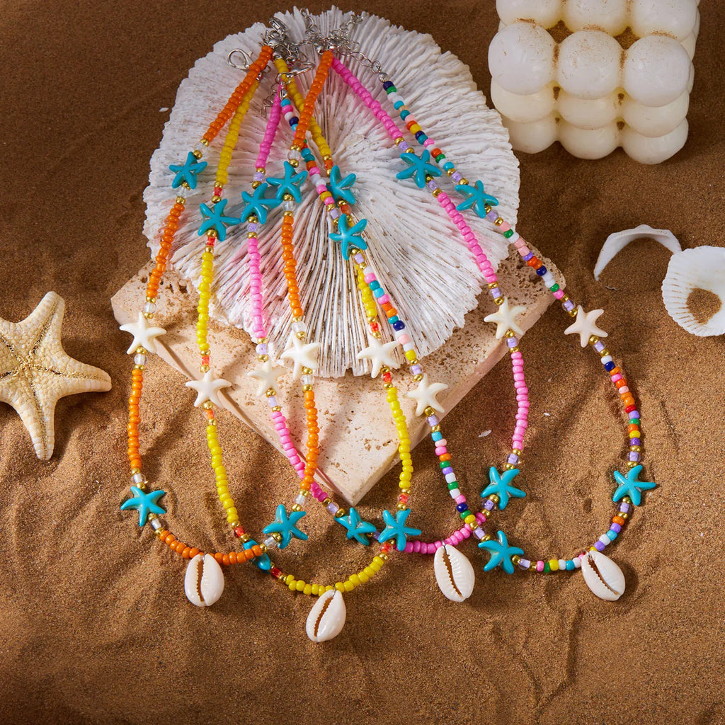 Ocean Whimsy Necklace - 4 colors - Hello Baabs LLC 