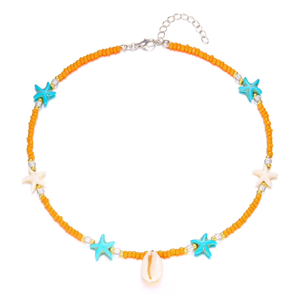 Ocean Whimsy Necklace - 4 colors - Hello Baabs LLC 