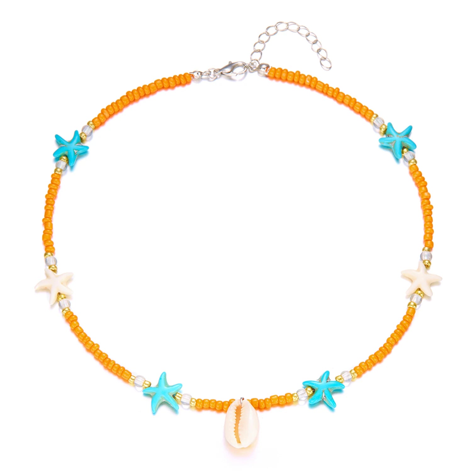 Ocean Whimsy Necklace - 4 colors - Hello Baabs LLC 