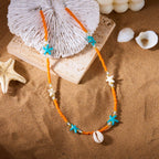 Ocean Whimsy Necklace - 4 colors - Hello Baabs LLC 
