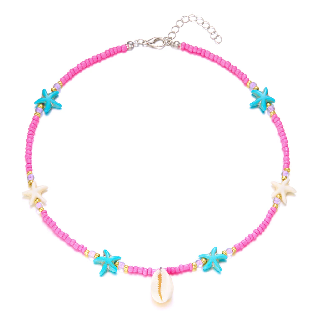 Ocean Whimsy Necklace - 4 colors - Hello Baabs LLC 