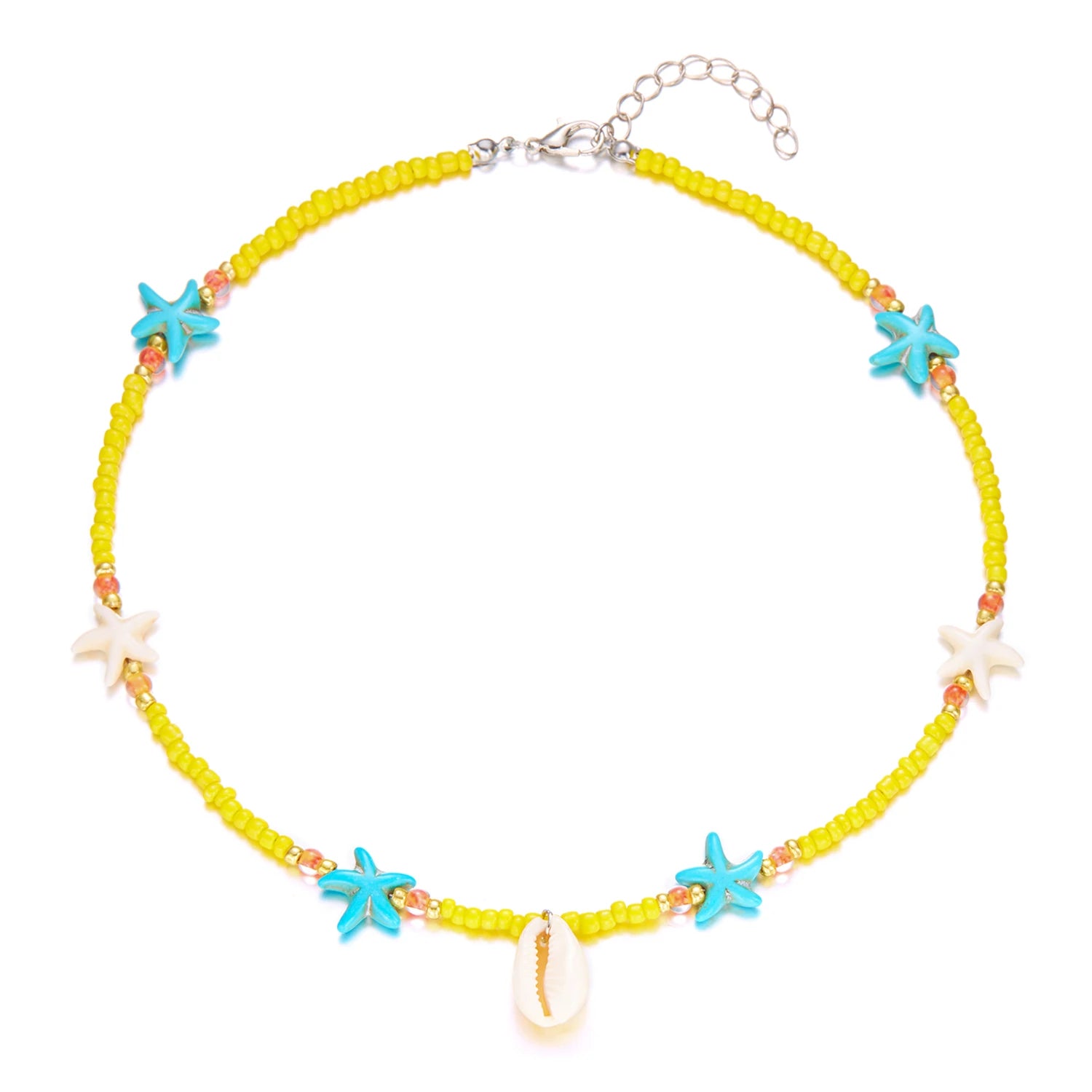 Ocean Whimsy Necklace - 4 colors - Hello Baabs LLC 