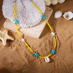 Ocean Whimsy Necklace - 4 colors - Hello Baabs LLC 