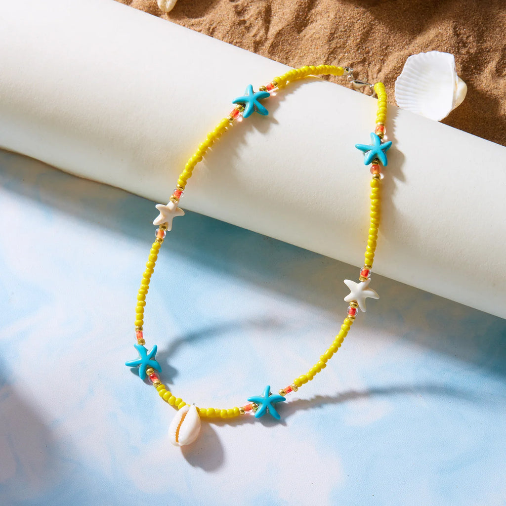 Ocean Whimsy Necklace - 4 colors - Hello Baabs LLC 