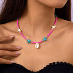 Ocean Whimsy Necklace - 4 colors - Hello Baabs LLC 