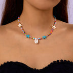 Ocean Whimsy Necklace - 4 colors - Hello Baabs LLC 
