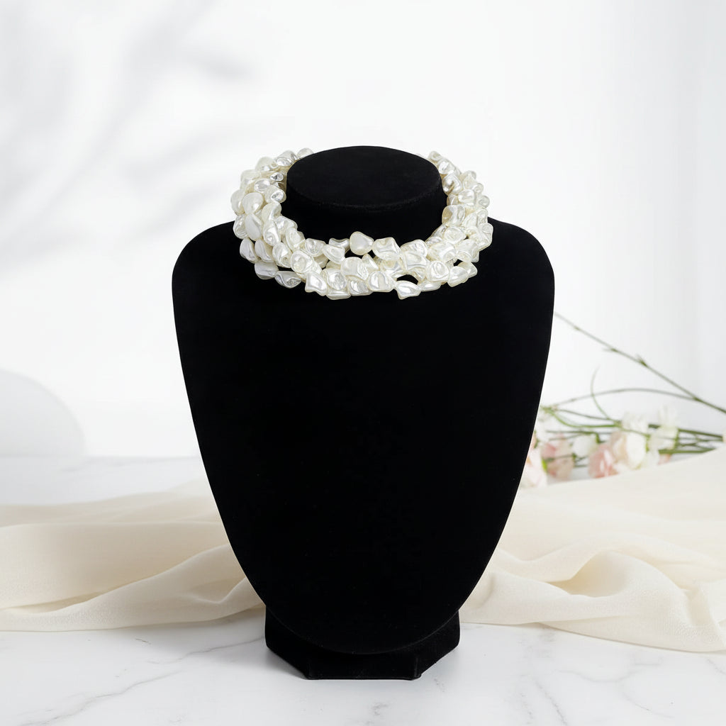 Ocean Whisper Pearl Necklace - Hello Baabs LLC 