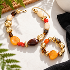 Offbeat Beauty Necklace and Bracelet Set - Hello Baabs