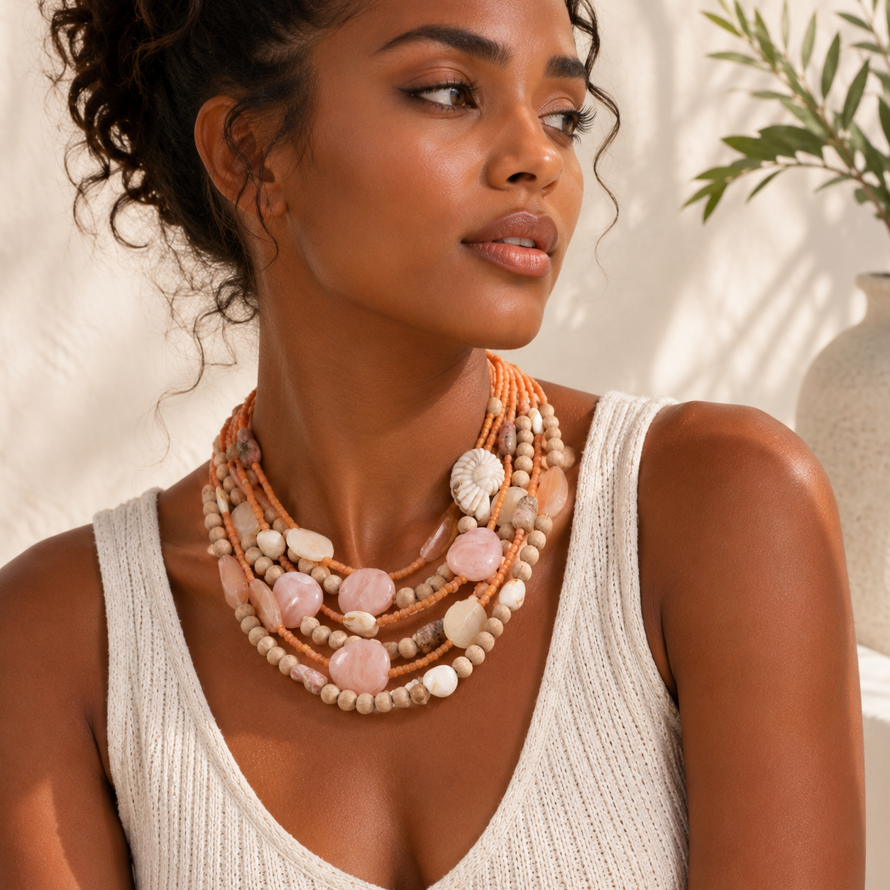 Opal Overture Statement Necklace - Hello Baabs