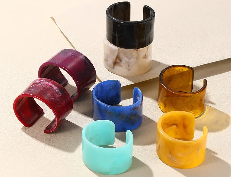 Open Aura Cuff SMALL (2.63" diameter) - 8 colors - hello baabs 