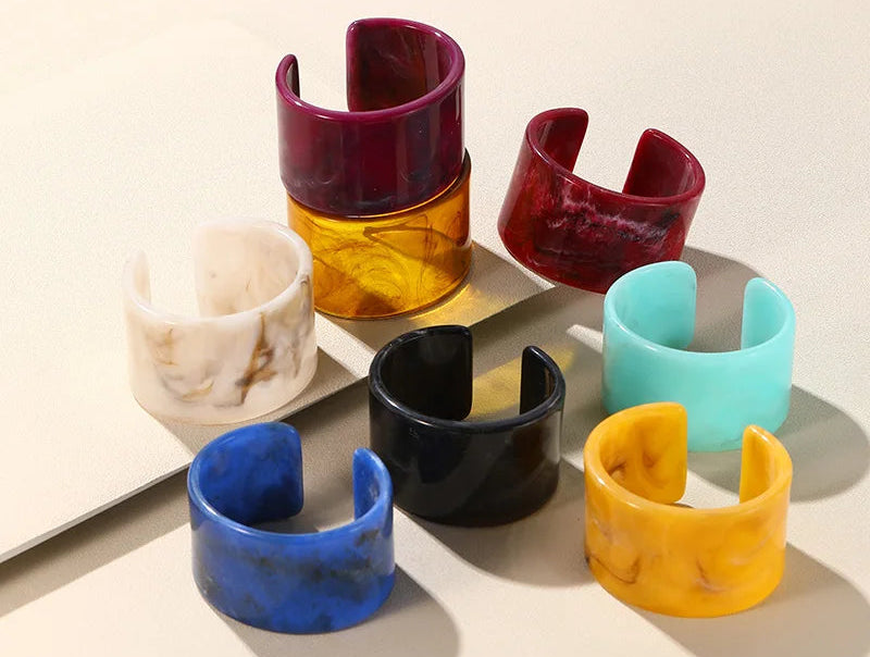 Open Aura Cuff SMALL (2.63" diameter) - 8 colors - hello baabs 