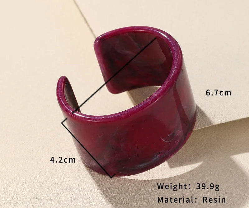 Open Aura Cuff SMALL (2.63" diameter) - 8 colors - hello baabs 