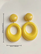 Open Orbit Earrings - 3 colors - hello baabs 