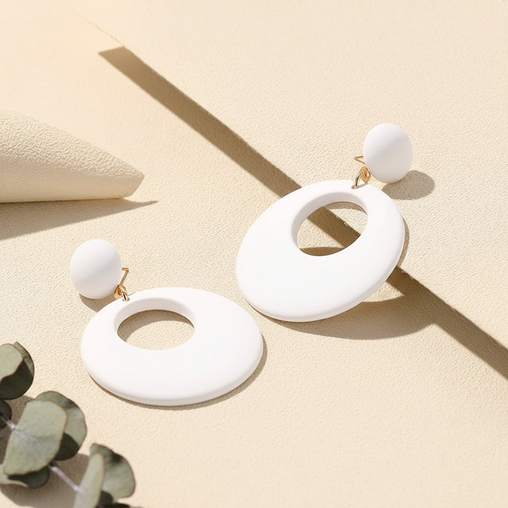 Orbit Drop Earrings - 10 color variants - Hello Baabs