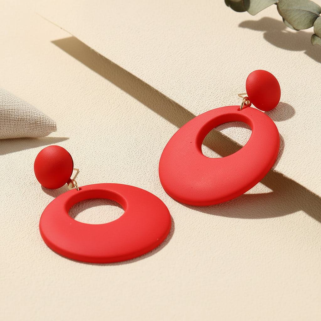 Orbit Drop Earrings - 10 color variants - Hello Baabs
