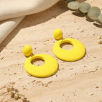 Orbit Drop Earrings - 10 color variants - Hello Baabs