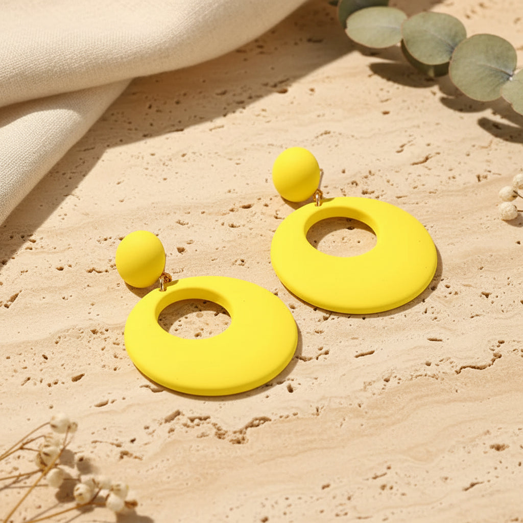 Orbit Drop Earrings - 10 color variants - Hello Baabs