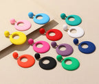Orbit Drop Earrings - 10 color variants - hello baabs 