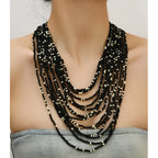 Painted Horizon Necklace - 4 colors - hello baabs 