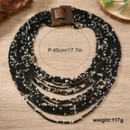 Painted Horizon Necklace - 4 colors - hello baabs 