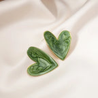 Painted Pulse Heart Studs - 5 colors - Hello Baabs
