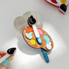 Palette Play Brooch - 4 colors - Hello Baabs LLC 