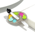Palette Play Brooch - 4 colors - Hello Baabs LLC 