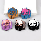 Panda Parade Pin - 5 colors - Hello Baabs LLC 