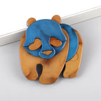 Panda Parade Pin - 5 colors - Hello Baabs LLC 