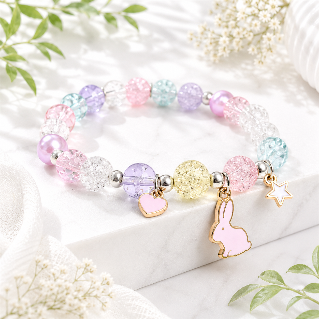 Pastel Treats Charm Bracelet - 11 variants - Hello Baabs