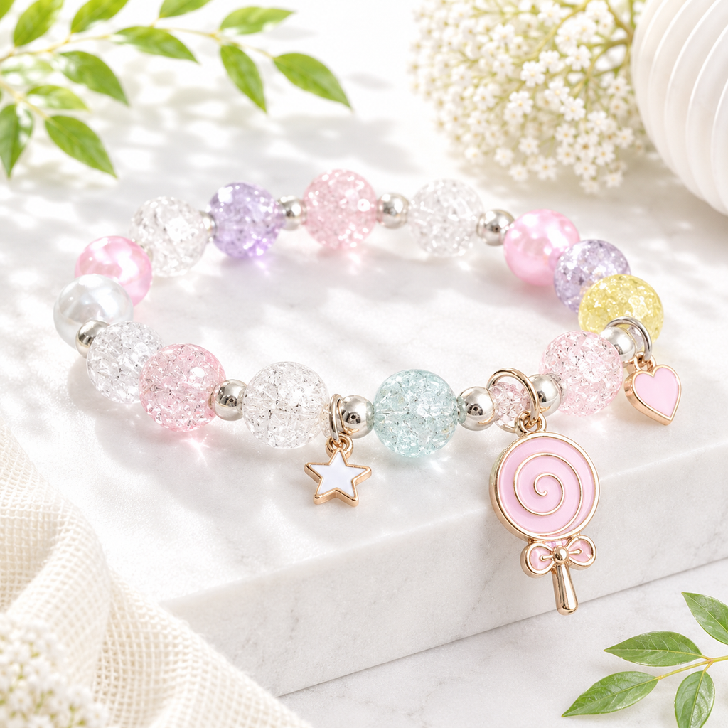 Pastel Treats Charm Bracelet - 11 variants - Hello Baabs